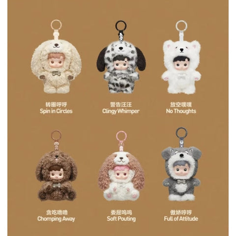 Hacipupu Take Me Home Vinyl Plush Pendant Blind Box Series: Whole Set (Opened Box)