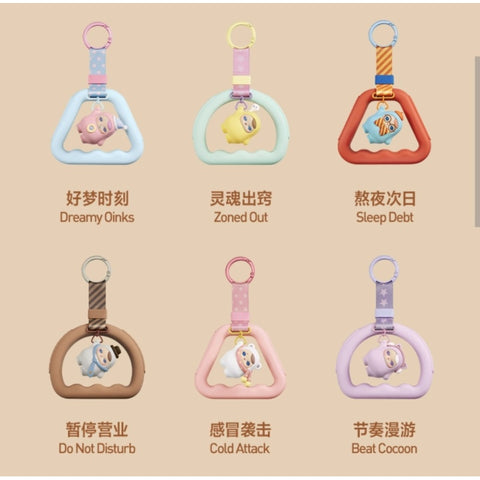 Pucky Closed for Today Pendant Blind Box Series: Whole Set (Opened Box)
