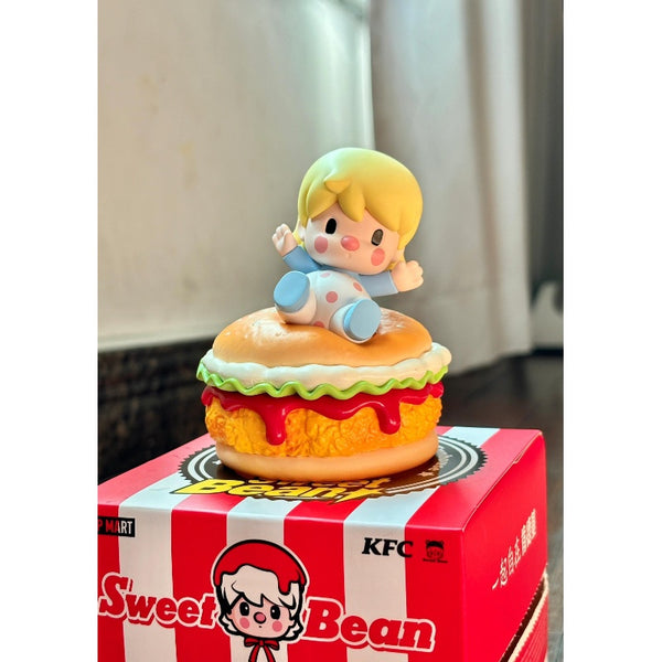 POPMART Sweet Bean × KFC Foodie Funhouse Sweet Bean x KFC Foodie Funhouse Series Bouncy Burger – TOYSEZ