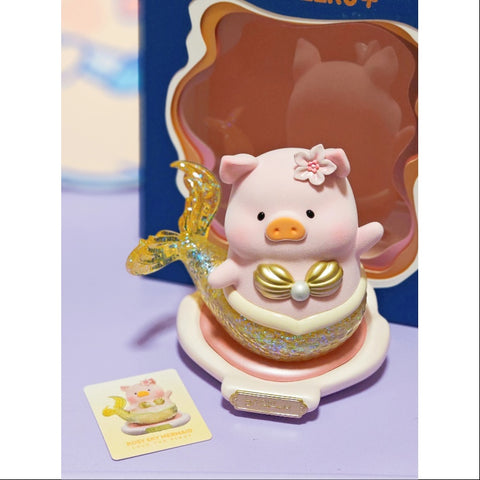 LuLu the Piggy XL Mermaid LuLu Rosy Sky 2025 Limited Edition