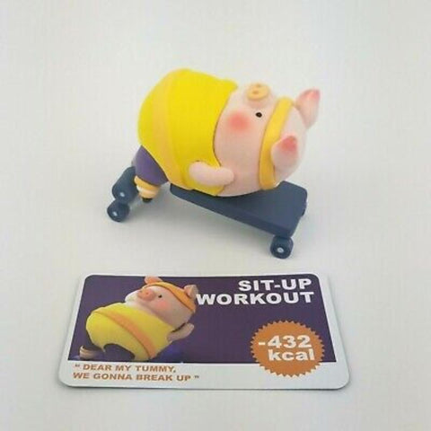 LuLu the Piggy The Fitness Club Series Sit-Up Workout