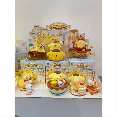 Pompompurin Amusement Park Series Whole Set Opened