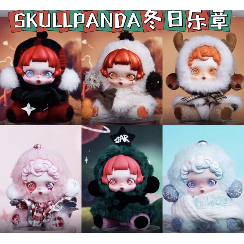 Skullpanda Winter Symphony Series Plush Pendant Whole Set Opened(Pre Sale)