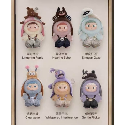 Ozai Emotional Signal Lights Vinyl Plush Pendant Blind Box Series: Whole Set (Opened Box)
