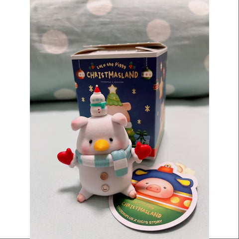 LuLu the Piggy Christmasland Series Snowman