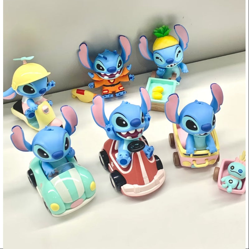 Disney Stitch Travel Around Series Whole Set Opened