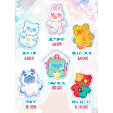 ShinWoo The Cold Hug Plush Blind Box Series: Whole Set (Opened Box)