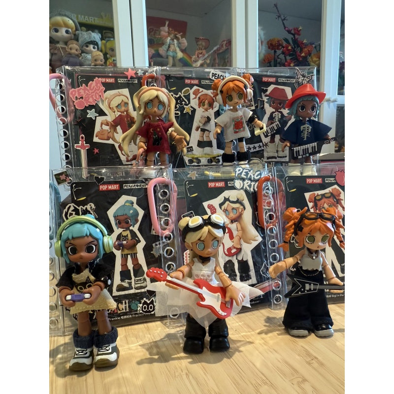 Peach Riot Carry The Music Block Pendant Blind Box Series: Whole Set (Opened Box)