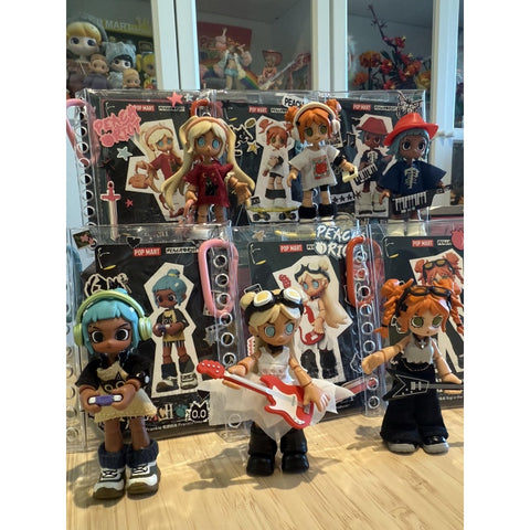 Peach Riot Carry The Music Block Pendant Blind Box Series: Whole Set (Opened Box)
