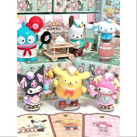 Sanrio Characters Roller Skating Restaurant Series Whole Set Opened