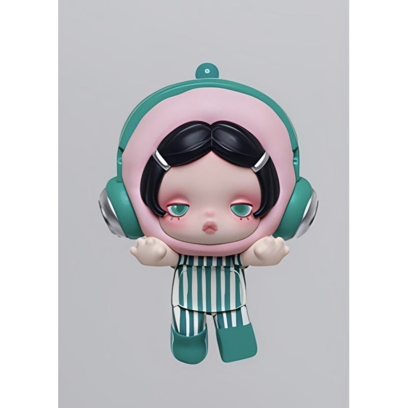 Skullpanda Off Mode Pop Attach Bilnd Box Series: Mute Mode (Confirmed Style)