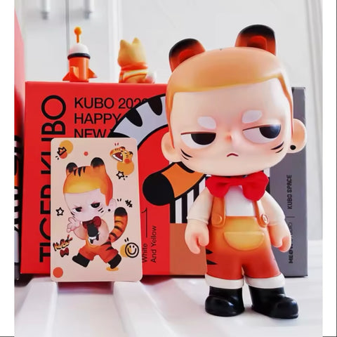 KUBO Tiger Brother Yellow Figurine Art Toy 2022 Limited