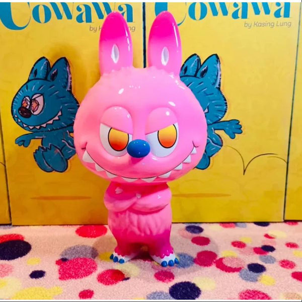 Labubu The Monsters Cowawa Pink Kasing Lung Shanghai LIMITED