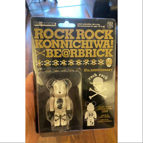 Bearbrick ROCK ROCK KONNICHIWA 100% Limited Medicom Be@rbrick