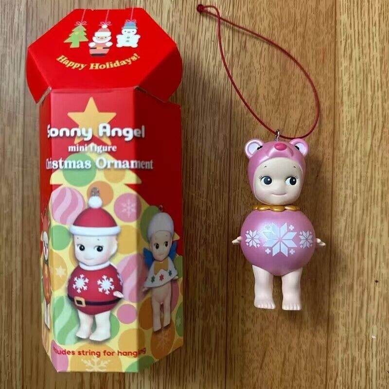 Sonny Angel Christmas Ornament Series 2022 Secret Pink Bear Oranament