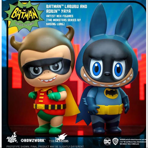 バットマンLABUBU＆ロビンYAYA（ザ・モンスターズ by カシン・ロン) バットマンLABUBU＆ロビンYAYA（ザ・モンスターズ by カシン