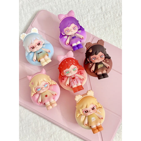 Baby Dora Tiny Bread Bite Mini Blind Box Series: Whole Set (Opened Box)