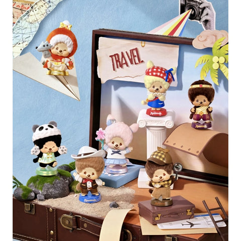 Monchhichi Global Journey Blind Box Series: Whole Set (Brand New With Plastic)