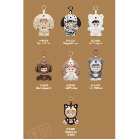 Hacipupu Take Me Home Vinyl Plush Pendant Blind Box Series: Whole Set (Brand New With Plastic)