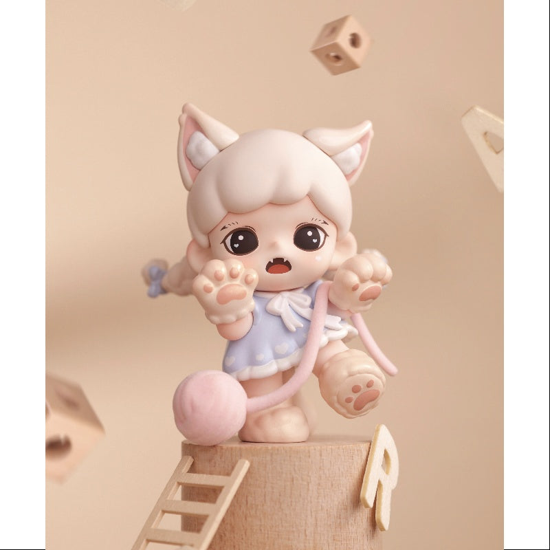 Baby Zoraa Meow Cat Face Mini Series Fluffball Cat