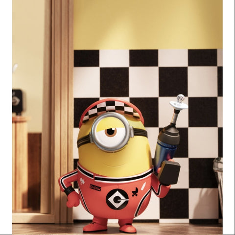 Pop Mart X Minions Illumination's Despicable Me 4 Series Pit Crew Carl