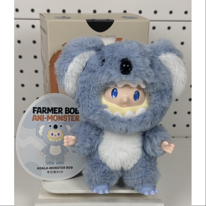 FARMER BOB Ani-Monster Series Vinyl Plush Pendant KOALA-MONSTER BOB