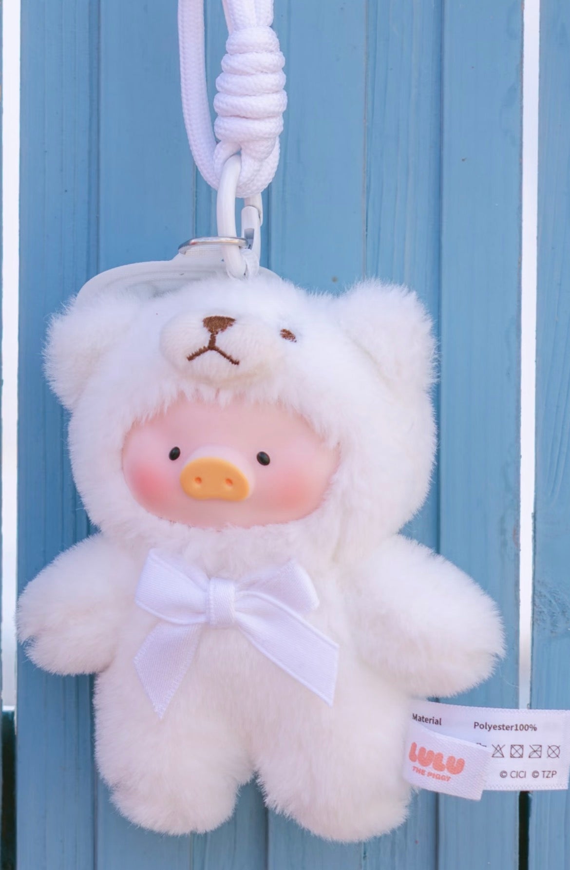 LuLu the Piggy Teddy Mini's Whisper of Nature Plush Pendant Blind Box Series: SNOW (Confirmed Style)