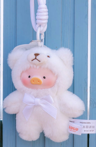LuLu the Piggy Teddy Mini's Whisper of Nature Plush Pendant Blind Box Series: SNOW (Confirmed Style)