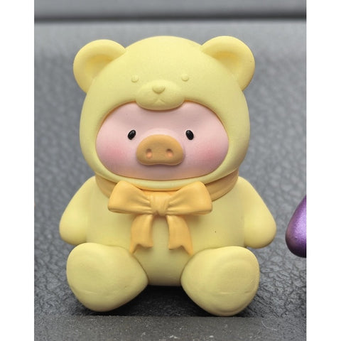 LuLu the Piggy Teddy Mini Season 1 Blind Bag Series: Yogurt Gummy Yellow (R 1/20) (Confirmed Style)
