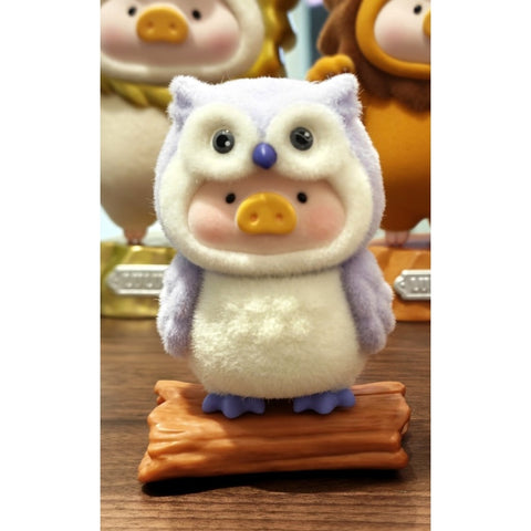 LuLu the Piggy Animal Party 2 Blind Box Series: Snow-Feathered Owl (Special) (Confirmed Style)