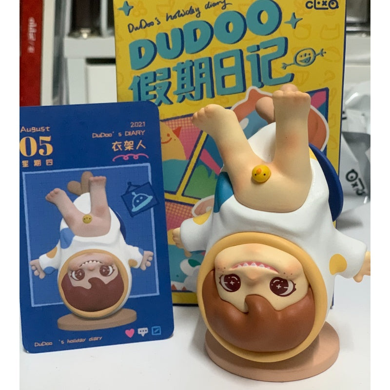 Dudoo Holiday Diary Blind Box Series: Clothes Tree (Confirmed Style)