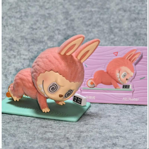 Labubu The Monsters Lazy Yoga Series Whole Set Opened