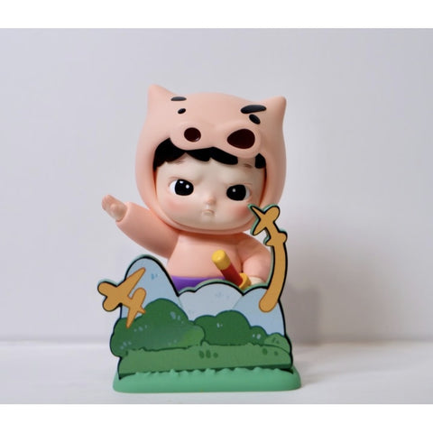 Hacipupu × CRAYON SHINCHAN One Day in Kasukabe Blind Box Series: Whole Set (Opened Box)