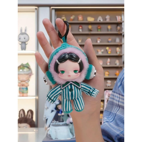 Skullpanda Off Mode Plush Pendant Bilnd Box Series: Mute Mode (Confirmed Style)