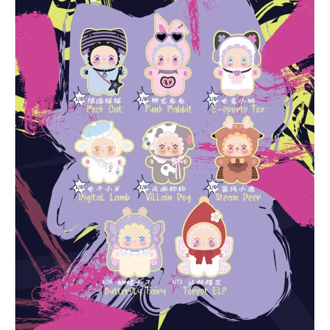 Emma Punk Era Vinyl Plush Blind Box Series: Whole Set (Brand New With Plastic)