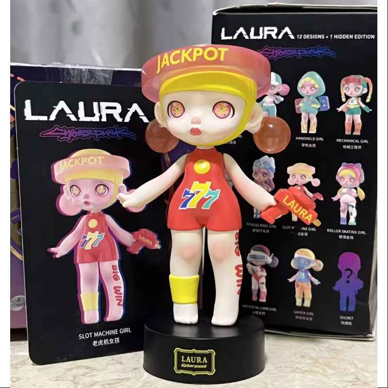 Laura Cyberpunk Series Slot machine girl
