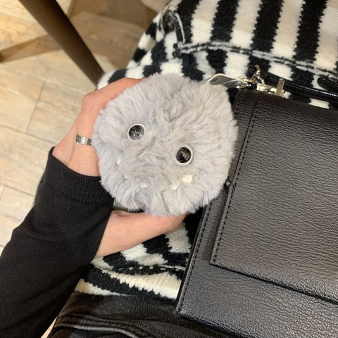 Instinctoy Fluffy Plush Pendant Blind Box Series: Smokey Grey (Confirmed Style)