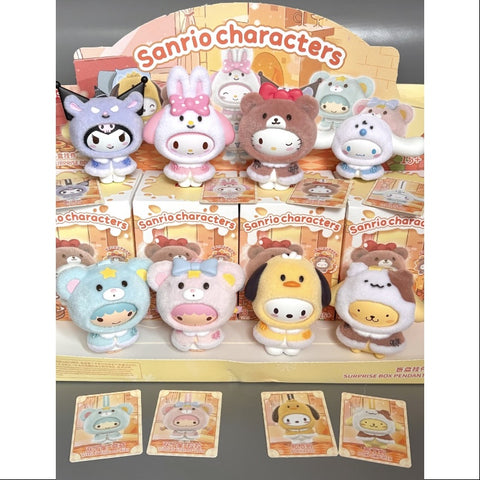 Sanrio Characters The Cloak Pendant Series Whole Set Opened