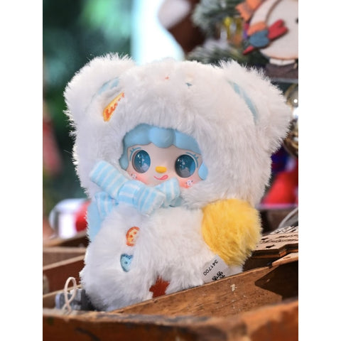 Yooki Jingle Bells Plush Pendant Series: Shaking Snow Bear (Secret Edition) | TOYSEZ Data