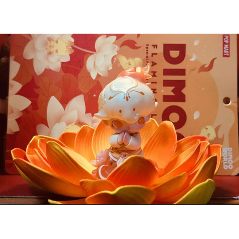 DIMOO Flame Lotus Figurine Limited Edition