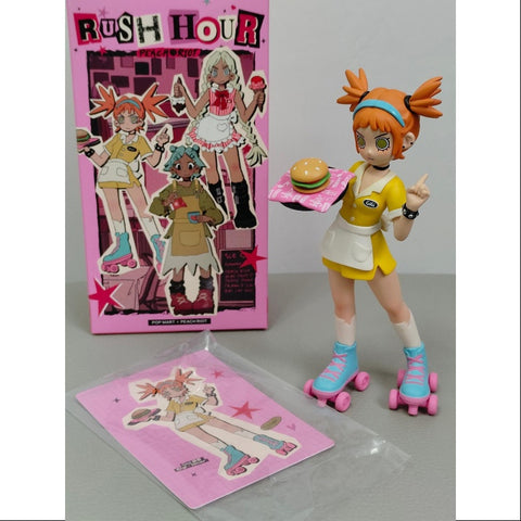 Genuine POP MART Peach Riot Rush Hour Series Blind Box