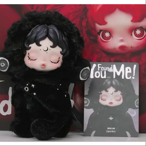 Skullpanda You Found Me Series Plush Doll Pendant Darkness
