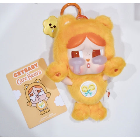 Crybaby × Care Bears Vinyl Plush Pendant Blind Box Series: Friend Bear (Confirmed Style)