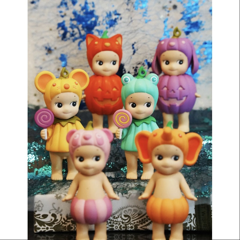 Sonny Angel Pumpkin Patch Series Whole Set Opened