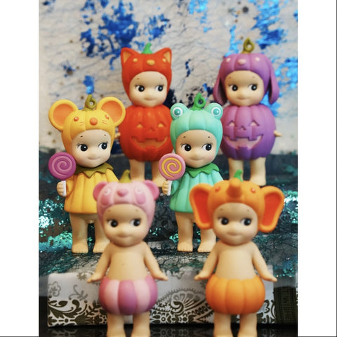Sonny Angel Pumpkin Patch Series Whole Set Opened