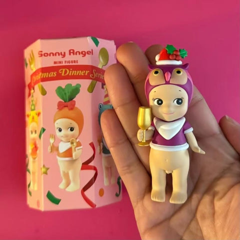Sonny Angel Christmas Dinner Series Owl