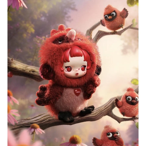 Skullpanda Dear Birds Plush Pendant Blind Box Series: A Dawn Duet (Confirmed Style)