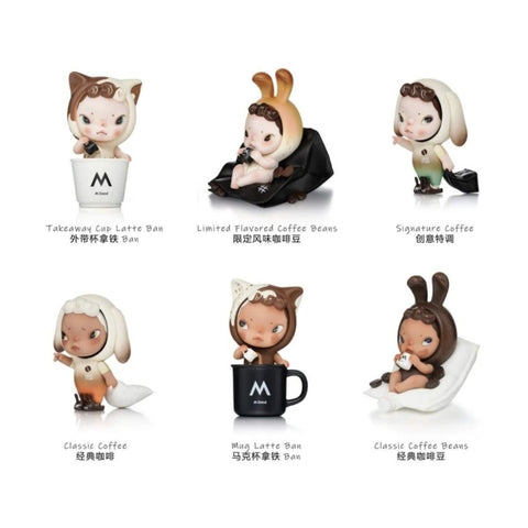 Sooya × M Stand Coffee Blind Box Series: Whole Set (Opened Box)