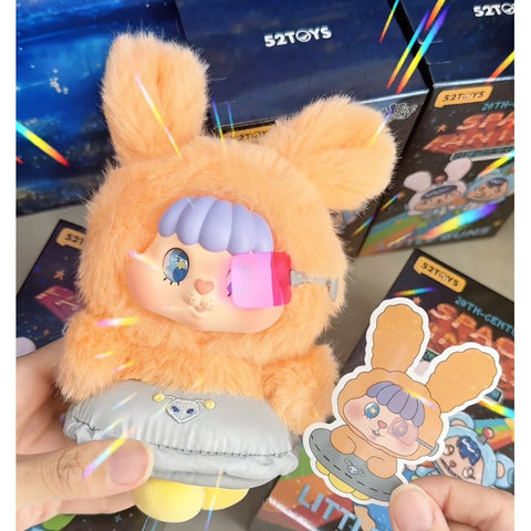 Little Buns 20th-Century Space Fantasy Plush Pendant Blind Box Series: Unknown Aircraft - Bunny Bing (Confirmed Style)