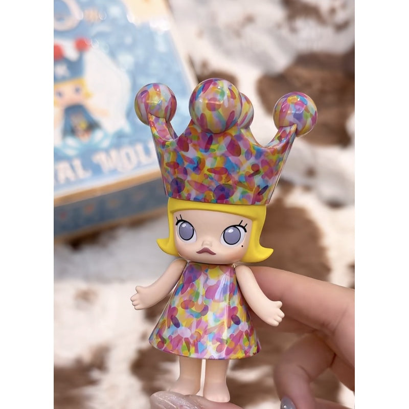 MEGA ROYAL MOLLY 100% Blind Box Series 1: Huang YuXing-Bubbles (Confirmed Style)